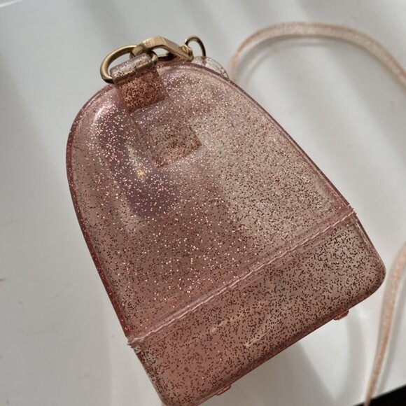 Pink Crossbody Bag with Transparent see through concert bag - Picture 7 of 11